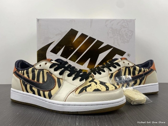 Kick Theory Air 1 the Tiger Low of DH6932-100 Year Jordan OG 0822